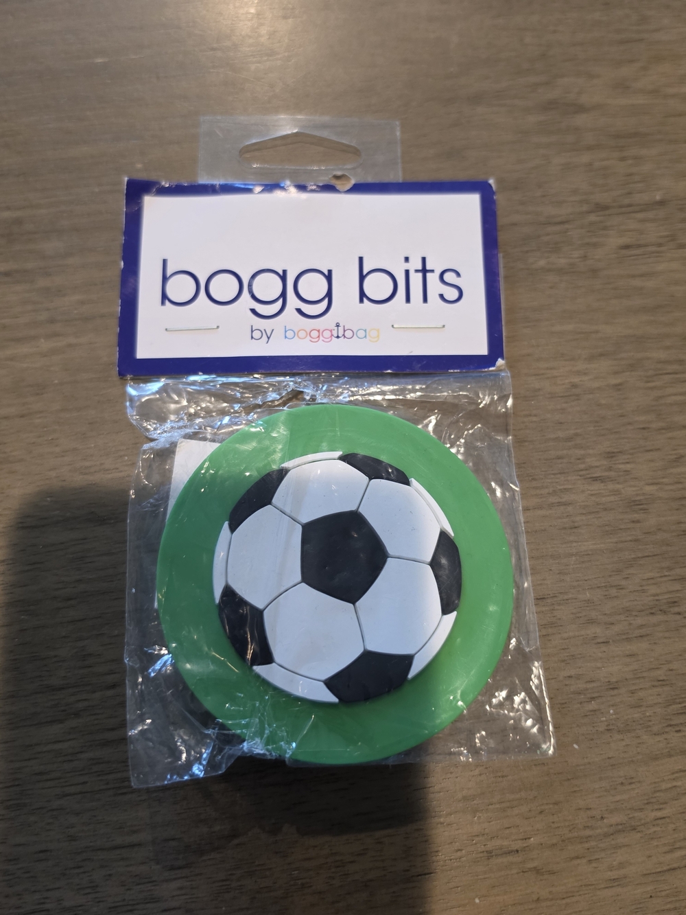 BOGG BAG Bogg Bits Green Soccer Ball Charm